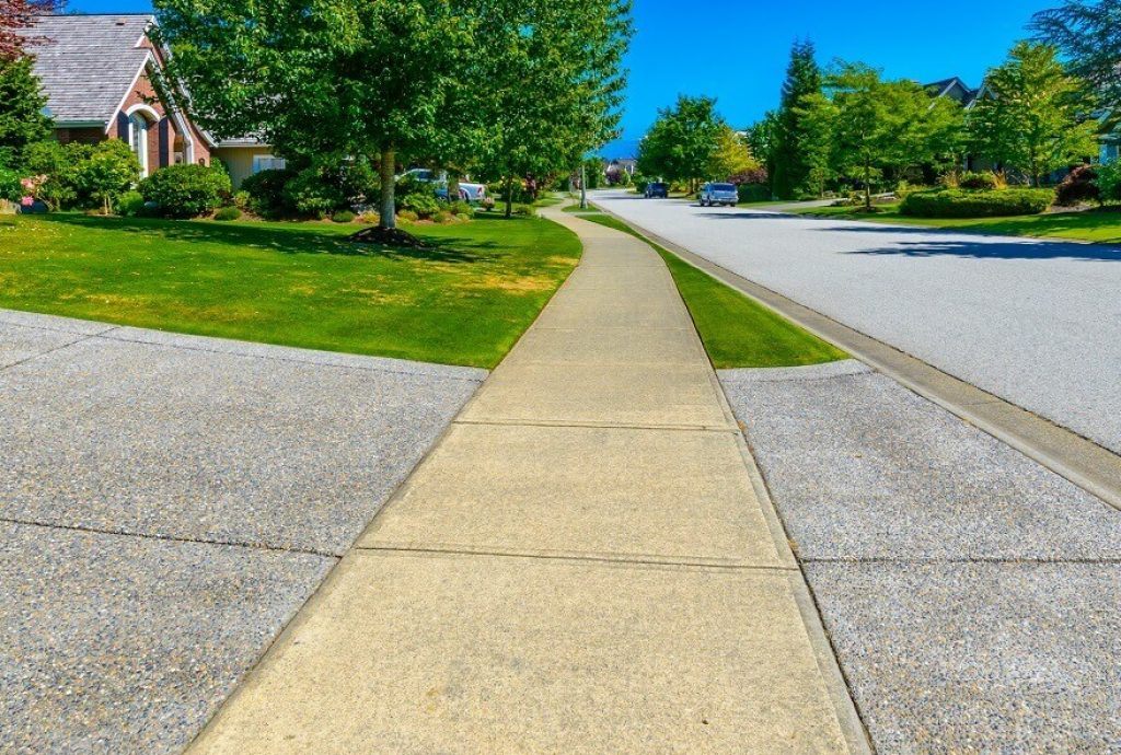 Ann Arbor Concrete Sidewalk
